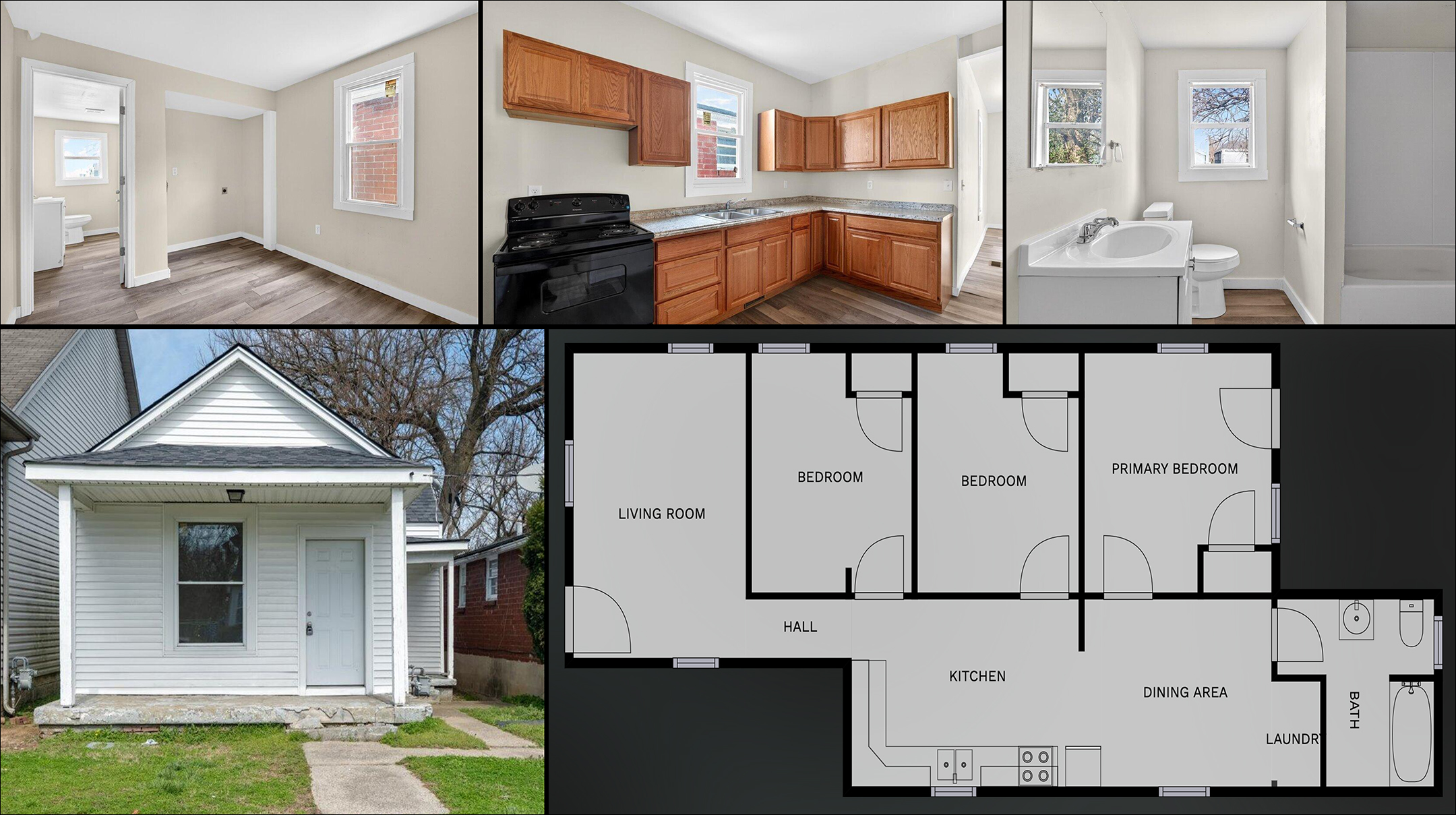 3BR Owner Financed Home in Louisville, KY